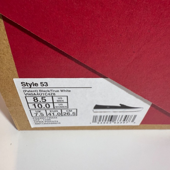 Vans Style 53 DX patent Leather Slip-on Sneaker - Picture 2 of 5